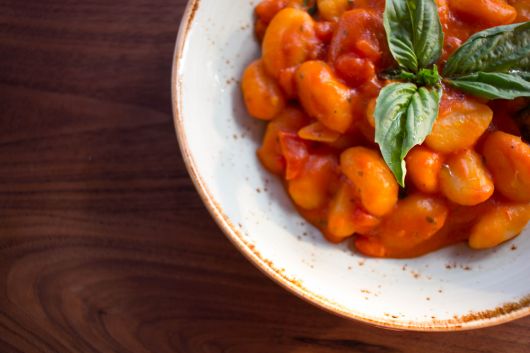 Air Fryer Gnocchi with Tomato Sauce